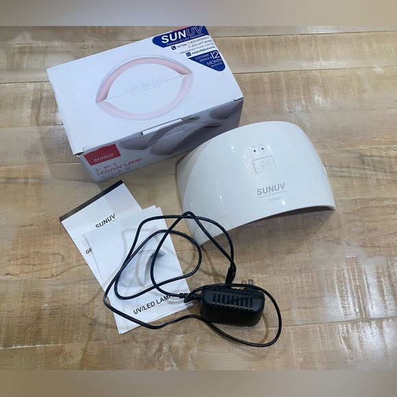 SUNUV 2-in-1 LED UV Lamp SUNSHINE NAILS gel polish machine - Picture 2 of 8